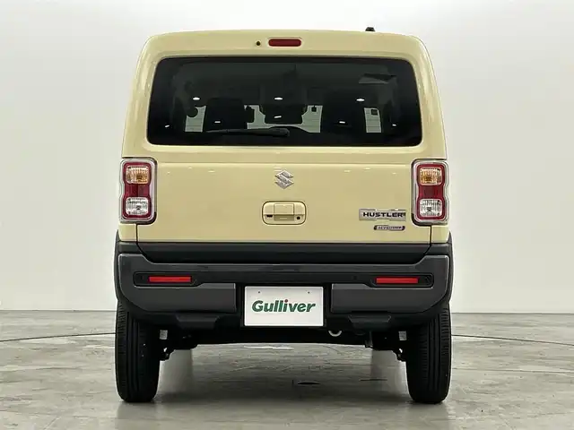 スズキ ハスラー HYBRID X 福岡県 2023(令5)年 0.9万km シフォンアイボリーM 純正ナビ（ＢＴ，フルセグＴＶ）　/アラウンドビューモニター　/ビルトインＥＴＣ　/前後ドラレコ　/アダプティブクルコン　/コーナーセンサー　/衝突被害軽減　/レーンキープ　/シートヒーター　/純正１５インチＡＷ　/ＬＥＤ