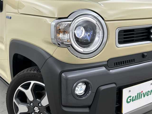 スズキ ハスラー HYBRID X 福岡県 2023(令5)年 0.9万km シフォンアイボリーM 純正ナビ（ＢＴ，フルセグＴＶ）　/アラウンドビューモニター　/ビルトインＥＴＣ　/前後ドラレコ　/アダプティブクルコン　/コーナーセンサー　/衝突被害軽減　/レーンキープ　/シートヒーター　/純正１５インチＡＷ　/ＬＥＤ