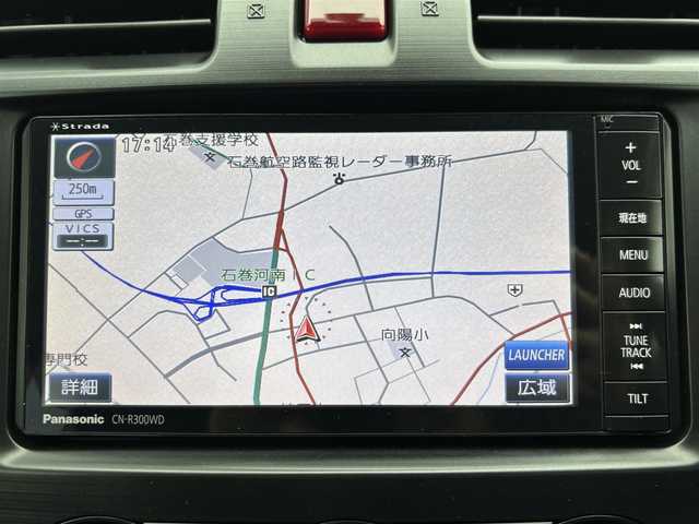スバル インプレッサ ＸＶ 2．0i－L 宮城県 2014(平26)年 8.7万km アイスシルバーメタリック 登録時走行距離86272km/純正ナビ【フルセグTV・CD/DVD・AM・FM】/クルーズコントロール/純正17インチAW/ドアバイザー