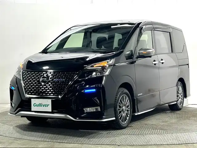 日産 セレナ e-パワー オーテック セーフティPKG 大阪府 2020(令2)年 4.4万km ダイヤモンドブラック ProPILOT 純正10incナビTV 360カメラ ETC 革シート シートヒーター ハンドルヒーター 衝突軽減 レーダークルコン BSM クリアランスソナー パークアシスト ワンオーナー