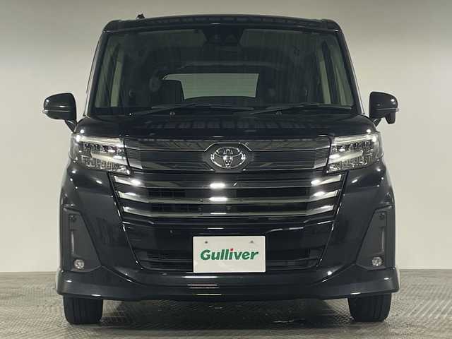 トヨタ ルーミー カスタムG－T 神奈川県 2021(令3)年 1.6万km ブラックマイカメタリック 純正9インチメモリーナビ【NSZT-Y68T】/(CD/DVD/Bluetooth/フルセグ)/全方位カメラ/両側パワースライドドア/ビルトインETC/レーダークルコン/LEDヘッドライト/フォグランプ/衝突軽減ブレーキ/横滑り防止/アイドリングストップ/ドアバイザー/フロアマット/スマートキー/スペアキー×１本/取扱説明書