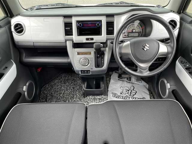 スズキ ハスラー X ターボ 青森県 2014(平26)年 7.9万km パールホワイト/ブラック2トーンルーフ 4WD/シートヒーター/衝突軽減ブレーキ/HIDヘッドライト/社外AW/ドアバイザー/フロアマット/オートライト/フォグランプ/ダウンヒルアシストコントロール/革巻きステアリング