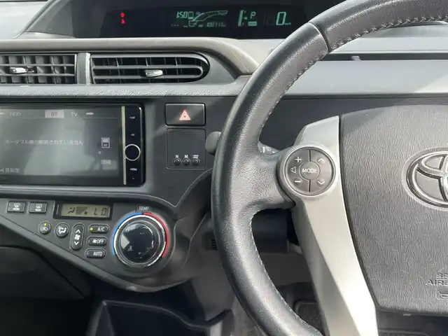 トヨタ アクア G 長野県 2012(平24)年 10.1万km グレーメタリック 社外HDDナビ/・Bluetooth/CD/バックカメラ/ドラレコ前方のみ/純正フロアマット/シートヒーターD+N席/社外15インチAW/LEDオートライト/横滑り防止装置/Wエアバック/ECOモード/EVモード/保証書/取扱説明書