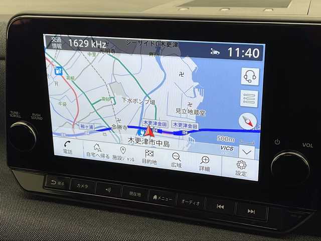 日産 サクラ G 千葉県 2024(令6)年 0.8万km ブラック 衝突軽減ブレーキ/レーンキープアシスト/レーダークルーズコントロール/純正ナビ/（フルセグ/Bluetooth/USB/FM/AM）/全方位カメラ/ビルトインETC2.0/ドライブレコーダー/ステアリングヒーター/プロパイロット/LEDヘッドライト/電動格納ミラー/先行者発進お知らせ/標識認識