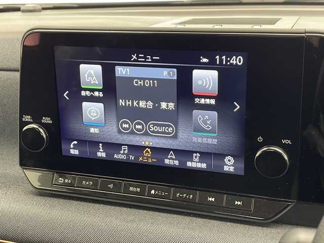 日産 サクラ G 千葉県 2024(令6)年 0.8万km ブラック 衝突軽減ブレーキ/レーンキープアシスト/レーダークルーズコントロール/純正ナビ/（フルセグ/Bluetooth/USB/FM/AM）/全方位カメラ/ビルトインETC2.0/ドライブレコーダー/ステアリングヒーター/プロパイロット/LEDヘッドライト/電動格納ミラー/先行者発進お知らせ/標識認識