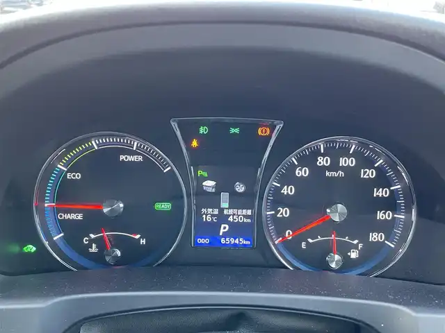 トヨタ クラウン ハイブリッド アスリートS ブラックスタイル 岡山県 2014(平26)年 6.6万km プレシャスブラックパール 純正HDDナビ/フルセグTV、CD、DVD、AM、FM、Bluetooth/バックカメラ/前後コーナーセンサー/クルーズコントロール/純正18インチスパッタリング塗装アルミホイール