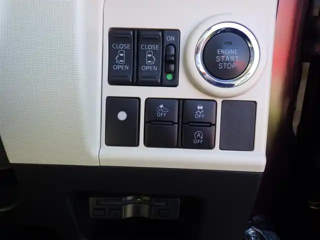 ダイハツ ムーヴ キャンバス G メイクアッフ SA Ⅱ 千葉県 2016(平28)年 1.9万km プラムブラウンクリスタルマイカ スマートアシストII/エコアイドル/両側パワースライドドア/純正SDナビ/地デジTV/【DVD/CD再生機能】/パノラマモニター/ドライブレコーダー/ETC/LEDヘッドライト/フォグライト/リアコーナーセンサー/キーフリーシステム