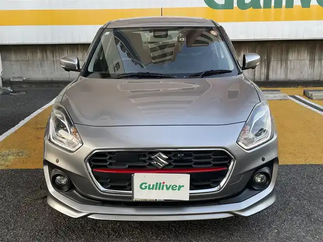 スズキ スイフト HYBRID RS 静岡県 2021(令3)年 3.4万km プレミアムシルバーメタリック ワンオーナー/純正8インチナビ/フルセグTV/DVD/CD/SD/BT/MSV/全方位カメラ/社外15インチAW/純正16インチAW(サマータイヤ付)車内積載/前後ドライブレコーダー/前後コーナーセンサー/衝突軽減ブレーキ/レーンキープアシスト/ブラインドスポットモニター/レーダークルーズコントロール/運転席シートヒーター/スマートキー×2/保証書/取扱説明書/ナビ取扱説明書/R6点検記録簿有