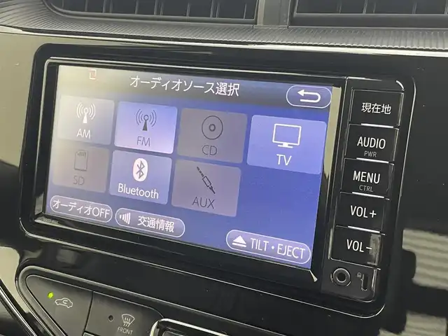 トヨタ アクア クロスオーバー 茨城県 2018(平30)年 2万km ベージュ トヨタセーフティセンス/純正ナビ/・ワンセグTV/BT/CD/SD/バックカメラ/ビルトインETC/ドラレコ/ルーフレール/ハーフレザーシート/純正フロアマット/ドアバイザー/スマートキー/純正16アルミホイール