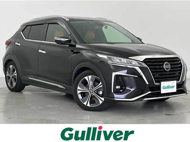 日産 キックス X ツートーンインテリアED 宮城県 2021(令3)年 7.2万km ピュアブラック ワンオーナー/プロパイロット/インテリジェントエマージェンシーブレーキ/インテリジェントLI/アラウンドビューモニター/デジタルインナーミラー/純正ナビ 地図ＳＤ無/(AM.FM.CD.DVD.BT.USB)/フルセグTV/前席シートヒーター/革巻ステアリング/ステアリングヒーター/ステアリングリモコン/LEDヘッドライト/LEDフォグランプ/純正フロアマット/純正17インチAW/電動パーキングブレーキ/ビルトインETC/エンジンスターター/プッシュスタート/スアートキー×2/横滑り防止機能/ヘッドライトレベライザー