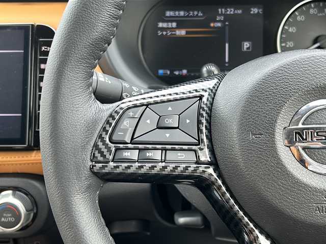 日産 キックス X ツートーンインテリアED 宮城県 2021(令3)年 7.2万km ピュアブラック ワンオーナー/プロパイロット/インテリジェントエマージェンシーブレーキ/インテリジェントLI/アラウンドビューモニター/デジタルインナーミラー/純正ナビ 地図ＳＤ無/(AM.FM.CD.DVD.BT.USB)/フルセグTV/前席シートヒーター/革巻ステアリング/ステアリングヒーター/ステアリングリモコン/LEDヘッドライト/LEDフォグランプ/純正フロアマット/純正17インチAW/電動パーキングブレーキ/ビルトインETC/エンジンスターター/プッシュスタート/スアートキー×2/横滑り防止機能/ヘッドライトレベライザー