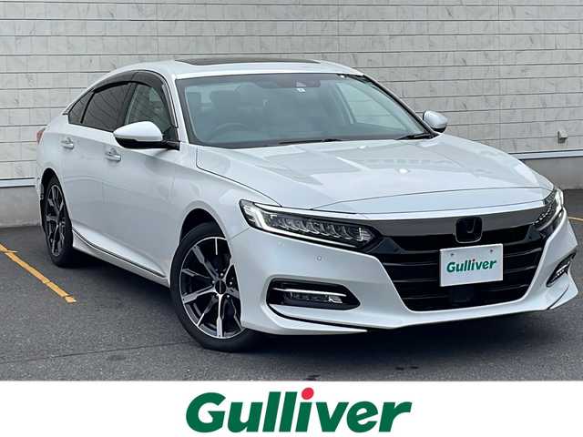 ホンダ アコード EX 茨城県 2021(令3)年 3.2万km プラチナホワイトパール ホンダセンシング/サンルーフ/純正ナビ/　　BT/フルセグ/バックカメラ/アダプティブクルーズコントロール/LEDオートライト/レザーシート/パワーシート/シートメモリー/シートヒーター /社外18インチアルミホイール/置くだけ充電/電子パーキングブレーキ/ブレーキホールド/ステアリングスイッチ/ヘッドアップディスプレイ/パドルシフト/クリアランスソナー /スマートキー/ETC