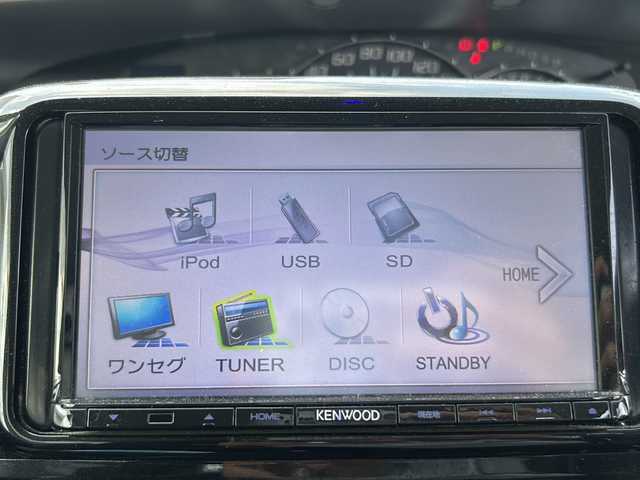 ダイハツ タント カスタム RS 東京都 2012(平24)年 11.9万km パールホワイトⅢ KENWOODナビ（MDV-L402）/（iPod/USB）/純正14インチアルミホイール/片側パワースライドドア/純正ドアバイザー/純正フロアマット/スマートキー/保証書/取説書
