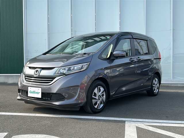 ホンダ フリード ハイブリット G ホンダセンシング 神奈川県 2019(平31)年 3万km モダンスティールM 純正ナビ/フルセグ/CD/DVD/Bluetooth　/両側パワースライドドア/クルーズコントロール　/バックカメラ　/LEDヘッドライト　/オートライト　/ビルドインETC/スマートキー/プッシュスタート　/純正フロアマット　/純正AW　/ABS　/横滑り防止装置/レーンキープアシスト