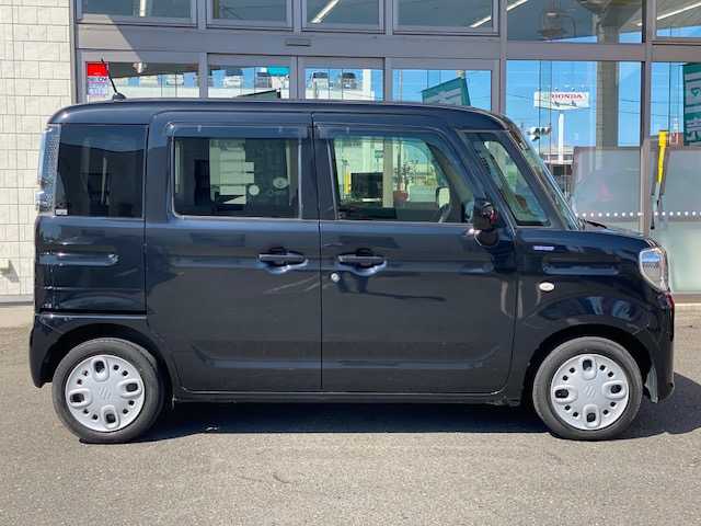 スズキ スペーシア HYBRID G 青森県 2019(令1)年 4.4万km ブルーイッシュブラックパール3 衝突被害軽減ブレーキ/レーンアシスト/コーナーセンサー/社外ナビ(BT/フルセグ/DVD/CD/ラジオ)/オートライト/スペアキー/ETC/シートヒーター/ヘッドライトレベライザー/新車時保証書/取扱説明書