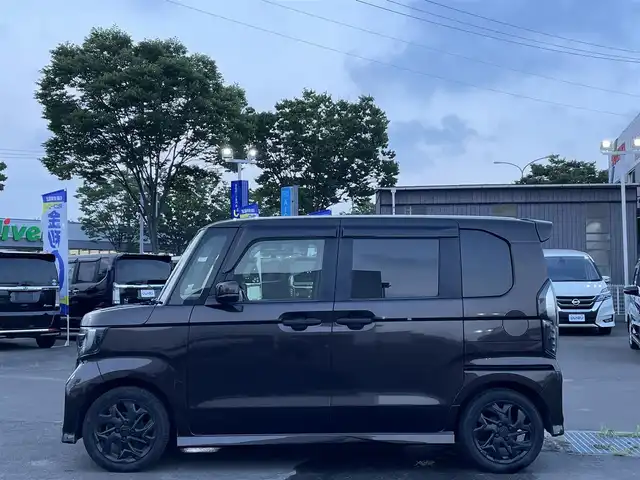 ホンダ Ｎ ＢＯＸ G L ターボ ホンダセンシング 宮城県 2018(平30)年 11.4万km プレミアムグラマラスブロンズP (株)IDOMが運営する【じしゃロン仙台店】の自社ローン専用車両になりますこちらは現金またはオートローンご利用時の価格です。自社ローンご希望の方は別途その旨お申付け下さい/純正ナビ/フルセグ/Bluetooth/ハーフレザーシート/両側パワースライド/バックカメラ