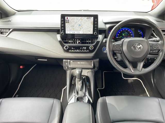 トヨタ カローラツーリング ハイブリッド ダブルバイビー 広島県 2022(令4)年 4.8万km スパークリングブラックパールクリスタルシャイン 純正ナビ/CD/DVD/DTV/Bluetooth/バックカメラ/レーダークルーズコントロール/ハーフレザー調シート/シートヒーター/ステアリングスイッチ/ステアリングヒーター/LEDオートライト/オートハイビーム/クリアランスソナー /BSM/純正フロアマット/純正ドアバイザー/スマートキー/スペアキー /ビルトインETC2.0/前後ドライブレコーダー