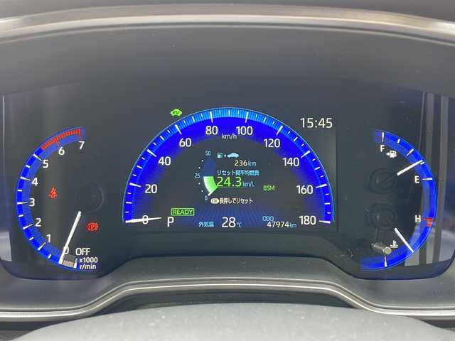 トヨタ カローラツーリング ハイブリッド ダブルバイビー 広島県 2022(令4)年 4.8万km スパークリングブラックパールクリスタルシャイン 純正ナビ/CD/DVD/DTV/Bluetooth/バックカメラ/レーダークルーズコントロール/ハーフレザー調シート/シートヒーター/ステアリングスイッチ/ステアリングヒーター/LEDオートライト/オートハイビーム/クリアランスソナー /BSM/純正フロアマット/純正ドアバイザー/スマートキー/スペアキー /ビルトインETC2.0/前後ドライブレコーダー