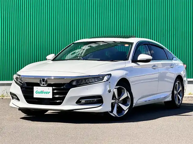 ホンダ アコード EX 宮城県 2020(令2)年 9.3万km プラチナホワイトパール サンルーフ/ホンダセンシング/●衝突軽減ブレーキ〈CMBS〉/●誤発進抑制機能/●後方誤発進抑制機能/●歩行者事故低減ステアリング/●路外逸脱抑制機能/●渋滞追従機能付アダプティブ・クルーズ・コントロール〈ACC〉/●車線維持支援システム〈LKAS〉/●先行車発進お知らせ機能/●標識認識機能/●オートハイビーム/ブラインドスポットインフォメーション/Hondaインターナビ＋リンクアップフリー/・8インチワイドディスプレイ/・リアワイドカメラ/・ETC車載機/・Bluetooth/・フルセグTV/・USBジャック/ヘッドアップディスプレイ/ドライブレコーダー/ワイヤレス充電器/レザーシート/パワーシート（運転席メモリー機能付）/シートヒーター/革巻きステアリング/パドルシフト/ステアリングスイッチ/電動パーキングブレーキ/ブレーキホールド/LEDヘッドライト/フォグランプ/オートライト/スマートキー＆プッシュスタート/電動格納ミラー/純正18インチAW/純正フロアアット/W/サイド/カーテンエアバッグ
