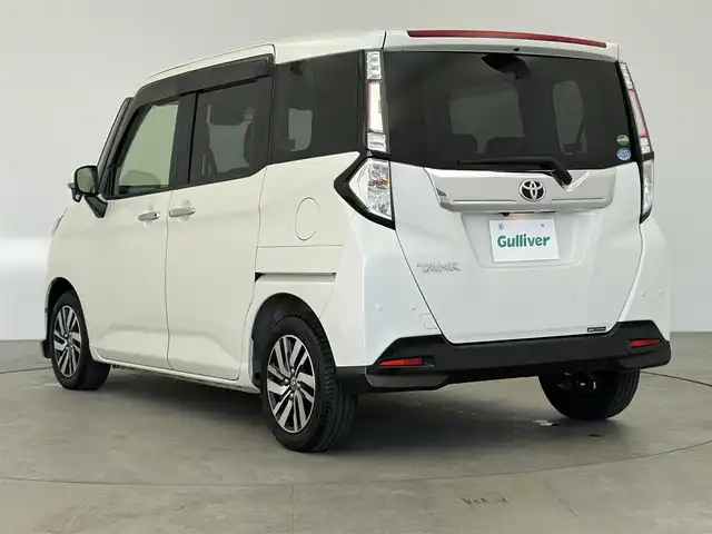 トヨタ タンク カスタムG 愛知県 2019(平31)年 5.1万km パールホワイトⅢ 純正９インチナビ（フルセグTV・HDMI・USB・ラジオ）/バックカメラ/両側パワースライドドア/純正ドライブレコーダー/ビルトインETC2.0/クルーズコントロール/シートヒーター/コーナーセンサー/オートハイビーム/LEDヘッドライト/ロールサンシェード/純正アルミホイール/スペアキー