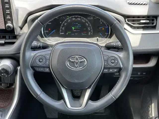 トヨタ ＲＡＶ４ ハイブリッドG 道央・札幌 2021(令3)年 3.1万km アティチュードブラックマイカ ４WD/モデリスタエアロ/純正ディーラーOPナビ/AM/FM/BT/フルセグ/トヨタセーフティセンス/プリクラッシュセーフティ/横滑り防止装置/レーダークルーズコントロール/レーンキープアシスト/クリアランスソナー/ブラインドスポットモニター/リアクロストラフィックアラート/パーキングサポートブレーキ/ロードサインアシスト/パノラミックビューモニター/ビルトインETC/ドライブレコーダー/自動防眩ミラー/EVMODE/DRIVEMODE切替/パワーバックドア/D席パワーシート/D席メモリーシート/前席シートヒーター/レザーシート/革巻きステアリング/ステアリングリモコン/ハンドルヒーター/AC100V/MTモード付AT/プッシュスタート/スマートキー/LEDヘッドライト/オートライト/オートハイビーム/フォグランプ/電動格納ミラー/ウィンカーミラー/純正フロアマット/ドアバイザー