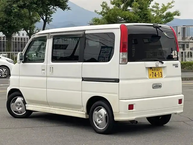 ホンダ バモス L 長野県 2006(平18)年 10.5万km タフタホワイト ４WD/社外ETC/純正フロアマット/両側スライドドア/純正１３AW/ドアバイザー/パワーウィンドウ