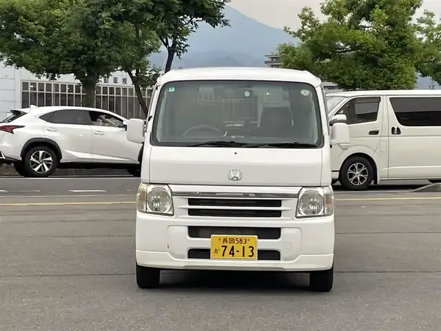 ホンダ バモス L 長野県 2006(平18)年 10.5万km タフタホワイト ４WD/社外ETC/純正フロアマット/両側スライドドア/純正１３AW/ドアバイザー/パワーウィンドウ