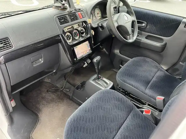 ホンダ バモス L 長野県 2006(平18)年 10.5万km タフタホワイト ４WD/社外ETC/純正フロアマット/両側スライドドア/純正１３AW/ドアバイザー/パワーウィンドウ