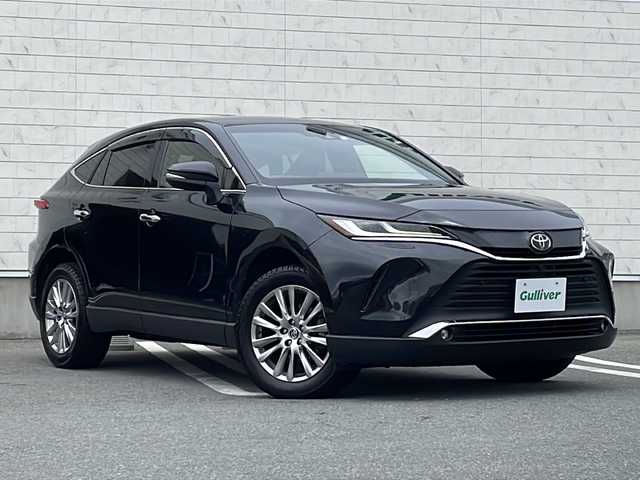 トヨタ ハリアー Z 山形県 2020(令2)年 5.7万km プレシャスブラックパール 禁煙車/Toyota Safety Sense/・プリクラッシュセーフティ/・レーントレーシングアシスト/・レーダークルーズコントロール/・ロードサインアシスト/・発進遅れ告知機能/・プロアクティブドライビングアシスト/・ドライバー異常時対応システム/・オートマチックハイビーム/・緊急時操舵支援（アクティブ操舵機能）/リアトラフィックアラート/クリアランスソナー/ブラインドスポットモニター/JBLプレミアムサウンド/デジタルインナーミラー（録画機能付き）/純正ディスプレイオーディオナビ/BT.USB.AUX.USB.Miracast/パノラミックビューモニター/ハーフレザーシート/パワーシート/ビルトインETC２．０/ヘッドアップディスプレイ/ウィンドウシールドデアイサー/電動パーキングブレーキ/オートホールド/LEDヘッドライト/プッシュスタート/スマートキーｘ２