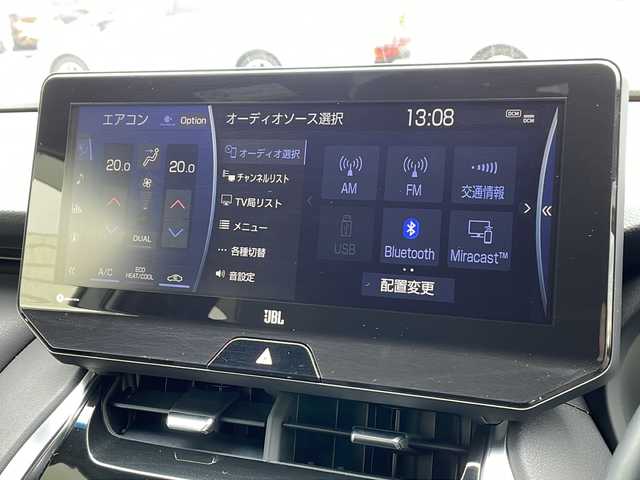 トヨタ ハリアー Z 山形県 2020(令2)年 5.7万km プレシャスブラックパール 禁煙車/Toyota Safety Sense/・プリクラッシュセーフティ/・レーントレーシングアシスト/・レーダークルーズコントロール/・ロードサインアシスト/・発進遅れ告知機能/・プロアクティブドライビングアシスト/・ドライバー異常時対応システム/・オートマチックハイビーム/・緊急時操舵支援（アクティブ操舵機能）/リアトラフィックアラート/クリアランスソナー/ブラインドスポットモニター/JBLプレミアムサウンド/デジタルインナーミラー（録画機能付き）/純正ディスプレイオーディオナビ/BT.USB.AUX.USB.Miracast/パノラミックビューモニター/ハーフレザーシート/パワーシート/ビルトインETC２．０/ヘッドアップディスプレイ/ウィンドウシールドデアイサー/電動パーキングブレーキ/オートホールド/LEDヘッドライト/プッシュスタート/スマートキーｘ２