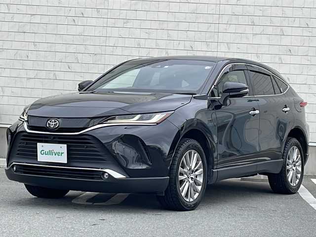 トヨタ ハリアー Z 山形県 2020(令2)年 5.7万km プレシャスブラックパール 禁煙車/Toyota Safety Sense/・プリクラッシュセーフティ/・レーントレーシングアシスト/・レーダークルーズコントロール/・ロードサインアシスト/・発進遅れ告知機能/・プロアクティブドライビングアシスト/・ドライバー異常時対応システム/・オートマチックハイビーム/・緊急時操舵支援（アクティブ操舵機能）/リアトラフィックアラート/クリアランスソナー/ブラインドスポットモニター/JBLプレミアムサウンド/デジタルインナーミラー（録画機能付き）/純正ディスプレイオーディオナビ/BT.USB.AUX.USB.Miracast/パノラミックビューモニター/ハーフレザーシート/パワーシート/ビルトインETC２．０/ヘッドアップディスプレイ/ウィンドウシールドデアイサー/電動パーキングブレーキ/オートホールド/LEDヘッドライト/プッシュスタート/スマートキーｘ２