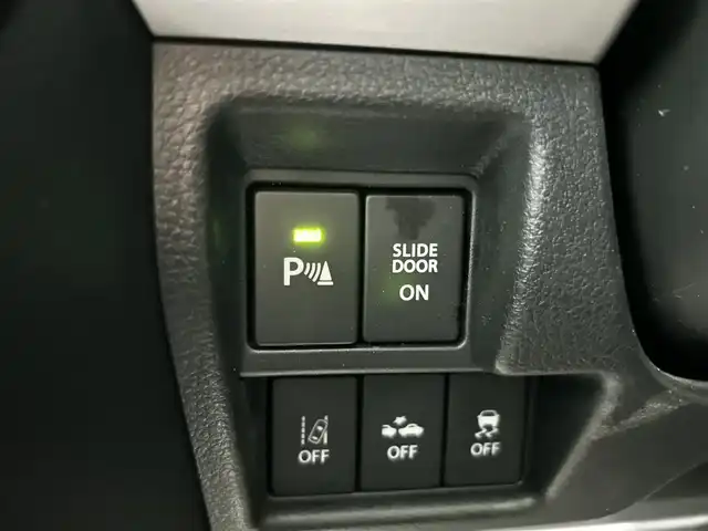スズキ スペーシア カスタム HYBRID GS 鹿児島県 2021(令3)年 4.3万km ブルーイッシュブラックパール3 社外ナビ/(Bluetooth/DVD/CD)/スズキセーフティサポート/　・デュアルセンサーブレーキサポート/　・誤発進抑制機能/　・車線逸脱警報機能/　・車線逸脱抑制機能/　・発進お知らせ機能/　・標識認識機能/　・アダプティブクルーズコントロール/片側パワースライドドア/運転席シートヒーター/ロールサンシェード/ステアリングリモコン/電動格納ミラー/アイドリングストップ/プッシュスタート