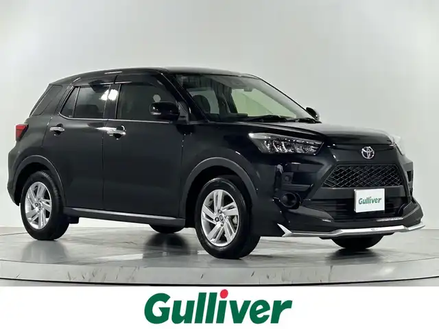 トヨタ ライズ G 佐賀県 2023(令5)年 1.1万km ブラックマイカメタリック 純正9インチディスプレイオーディオ/フルセグTV/Bluetooth/モデリスタエアロ/バックカメラ/衝突被害軽減システム/ブラインドスポットモニター/レーンアシスト/車線逸脱警報/先行車発進お知らせ機能/ロードサインアシスト/パーキングソナー/オートライト/オートマチックハイビーム/カーテンエアバッグ/前後ドライブレコーダー/LEDヘッドライト/ビルトインETC/純正フロアマット/純正16インチアルミホイール/スマートキー