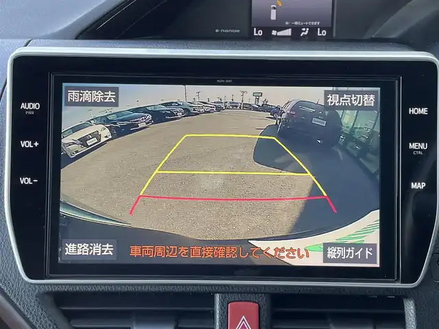 トヨタ エスクァイア Gi 島根県 2019(平31)年 8.2万km ブラック トヨタセーフティセンス/純正10インチナビ/CD/DVD/DTV/Bluetooth/バックカメラ/純正フリップダウンモニター/両側パワースライドドア /クルーズコントロール/合皮シート/シートヒーター /ステアリングスイッチ/ビルトインETC/LEDオートライト/オートマチックハイビーム/スマートキー/スペアキー /プッシュスタート /純正フロアマット/純正ドアバイザー