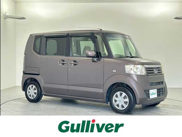 ホンダ Ｎ ＢＯＸ G Lパッケージ 福井県 2012(平24)年 1.9万km プレミアムブロンズパール 純正SDナビ　型式：VXM-118VS/片側パワースライドドア/スマートキー/純正フロアマット/ハロゲンヘッドライト/ABS/横滑り防止装置/盗難防止装置