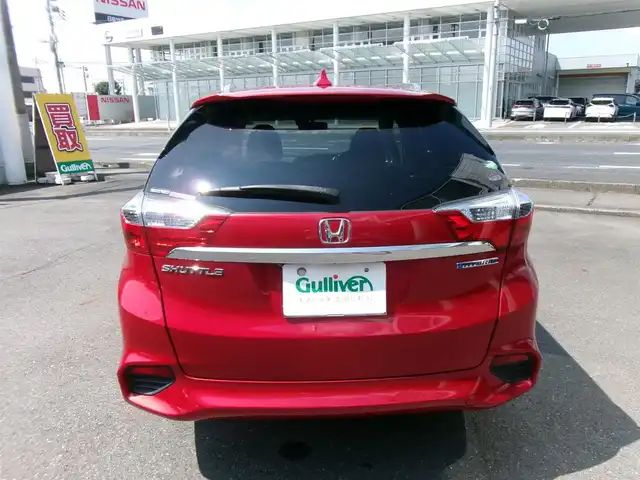 ホンダ シャトル ハイブリッド Z 群馬県 2017(平29)年 9.2万km プレミアムクリスタルレッドM ワンオーナー/4WD/シティーブレーキアクティブシステム/クルーズコントロール/インターナビ/バックカメラ/シートヒーター/ハーフレザーシート（合皮）/LEDヘッドライト/ETC