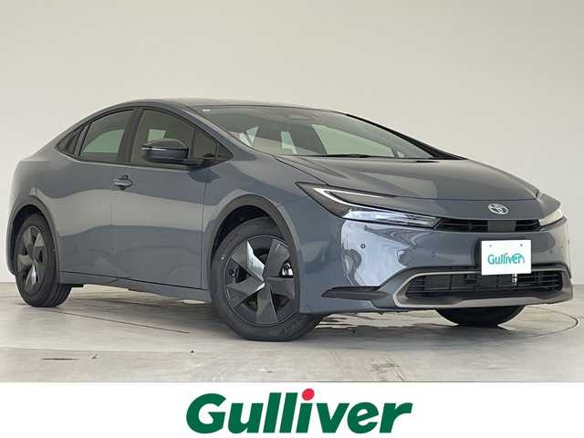 トヨタ プリウス U 愛知県 2025(令7)年 0.3万km グレーⅡ トヨタセーフティセンス/純正８型ディスプレイオーディオ（ナビなし）/レーダークルーズコントロール/シートヒーター/バックカメラ/純正アルミホイール/コーナーセンサー/ETC2.0/フルセグ/Bluetooth/オートマチックハイビーム/衝突軽減システム/ステアリングスイッチ/スマートキー/プッシュスタート