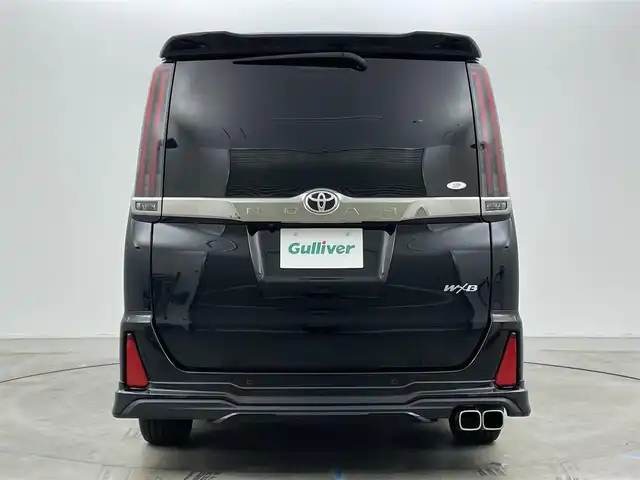トヨタ ノア Si ダブルバイビーⅡ 岡山県 2020(令2)年 3.6万km ブラック 純正9インチナビ/型番：NSZT-Y68T/（CD/DVD/TV/BT)/純正12.1インチ後席モニター/モデリスタエアロ/マフラーカッター/両側パワースライドドア/LEDヘッドライト/オートライト/ETC/クルーズコントロール/コーナーセンサー/ハーフレザーシート/純正アルミホイール