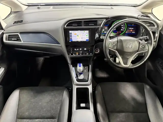 ホンダ シャトル ハイブリッド X 大阪府 2017(平29)年 3.5万km クリスタルブラックパール 社外ナビTV バックカメラ ハーフレザー クルーズコントロール 衝突軽減ブレーキ スマートキー プッシュスタート オートライト オートエアコン パドルシフト ドライブレコーダー ETC