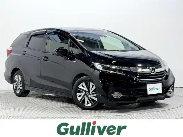 ホンダ シャトル ハイブリッド X 大阪府 2017(平29)年 3.5万km クリスタルブラックパール 社外ナビTV バックカメラ ハーフレザー クルーズコントロール 衝突軽減ブレーキ スマートキー プッシュスタート オートライト オートエアコン パドルシフト ドライブレコーダー ETC