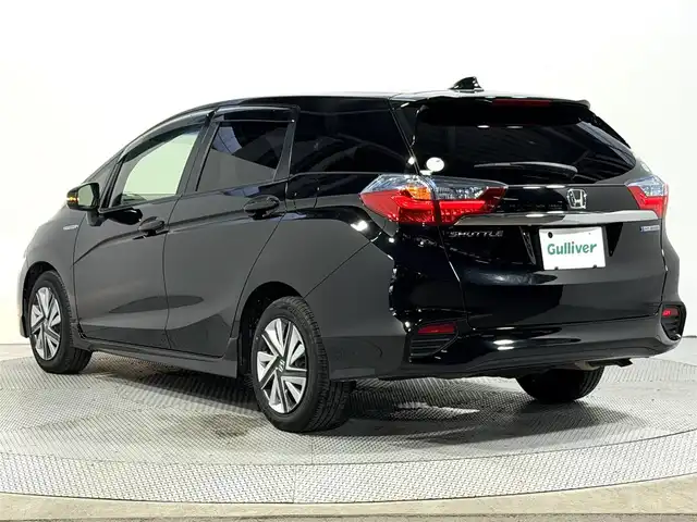 ホンダ シャトル ハイブリッド X 大阪府 2017(平29)年 3.5万km クリスタルブラックパール 社外ナビTV バックカメラ ハーフレザー クルーズコントロール 衝突軽減ブレーキ スマートキー プッシュスタート オートライト オートエアコン パドルシフト ドライブレコーダー ETC