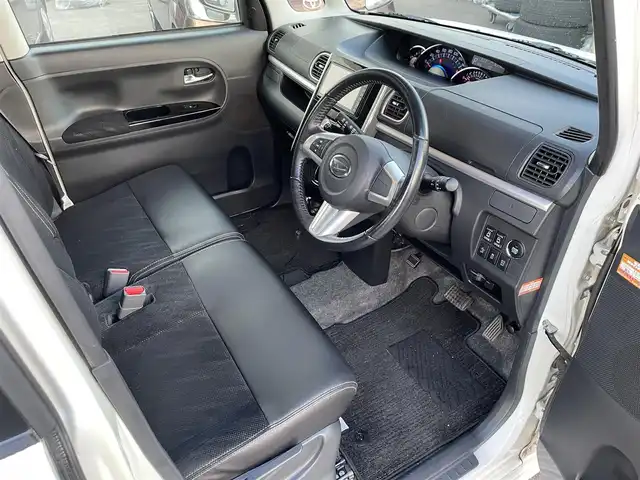 ダイハツ タント カスタム RS トップED SA 道南・函館 2015(平27)年 6.2万km パールホワイトⅢ /社外ナビ//フルセグTV//ドライブレコーダー//バックカメラ//衝突軽減ブレーキ//オートライト//両側パワースライドドア//プッシュスタート//アイドリングストップ//横滑り防止装置//純正フロアマット