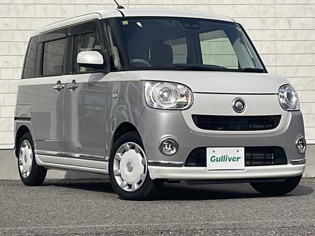 ダイハツ ムーヴ キャンバス G メイクアップ SA Ⅲ 福島県 2018(平30)年 4.6万km グレーⅡ 4WD ディスプレイオーディオ Bluetooth USB バックカメラ 両側パワースライドドア 衝突軽減ブレーキ ETC オートハイビーム HIDライト フォグランプ オートライト スマートキー