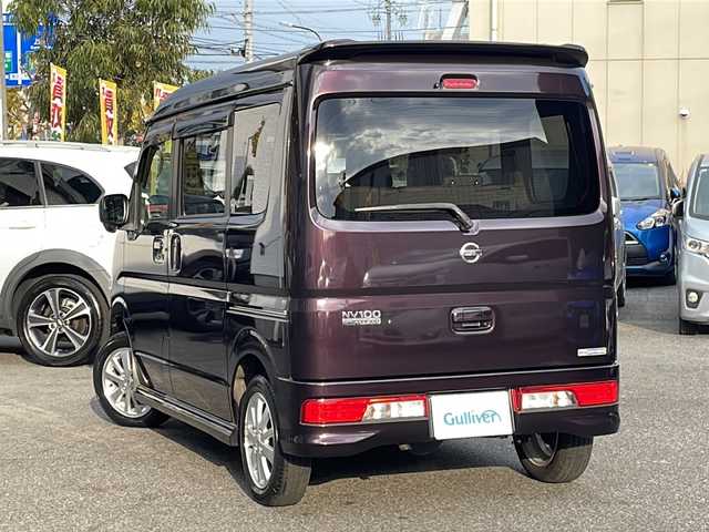 日産 ＮＶ１００クリッパー リオ E 愛知県 2019(平31)年 1.2万km ムーンライトバイオレット /禁煙//ワンオーナー//４WD//インテリジェントエマージェンシーブレーキ//CD再生・ラジオ//運転席シートヒーター//パワースライドドア//プッシュスタート//スマートキー//ETC//ドライブレコーダー//リヤヒーター//HIDオートライト//純正フロアマット//ドアバイザー//バニティミラー//横滑り防止//スペアキー//新車時保証書//取扱説明書