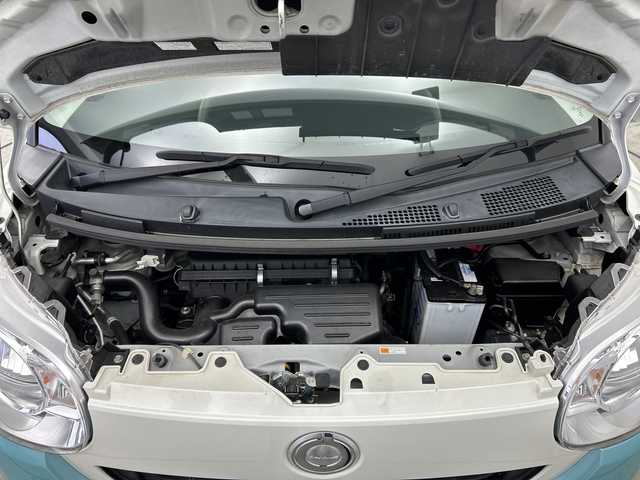 ダイハツ ムーヴ キャンバス X メイクアップ リミテッド SAⅢ 三重県 2019(令1)年 2.8万km パールホワイトⅢ/ファインミントメタリック 2トーン /禁煙車//スマートアシスト３//パノラミックビューモニター//純正メモリナビ(NMZK-W70D)//フルセグ//両側パワースライドドア//ステアリングスイッチ//オートライト//オートハイビーム//前後ドライブレコーダー//電動格納ミラー//スマートキー//スペアキー有//プッシュスタート//純正フロアマット