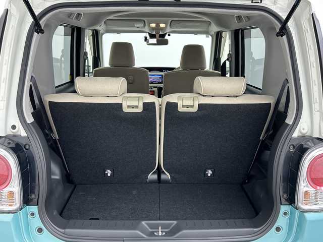 ダイハツ ムーヴ キャンバス X メイクアップ リミテッド SAⅢ 三重県 2019(令1)年 2.8万km パールホワイトⅢ/ファインミントメタリック 2トーン /禁煙車//スマートアシスト３//パノラミックビューモニター//純正メモリナビ(NMZK-W70D)//フルセグ//両側パワースライドドア//ステアリングスイッチ//オートライト//オートハイビーム//前後ドライブレコーダー//電動格納ミラー//スマートキー//スペアキー有//プッシュスタート//純正フロアマット