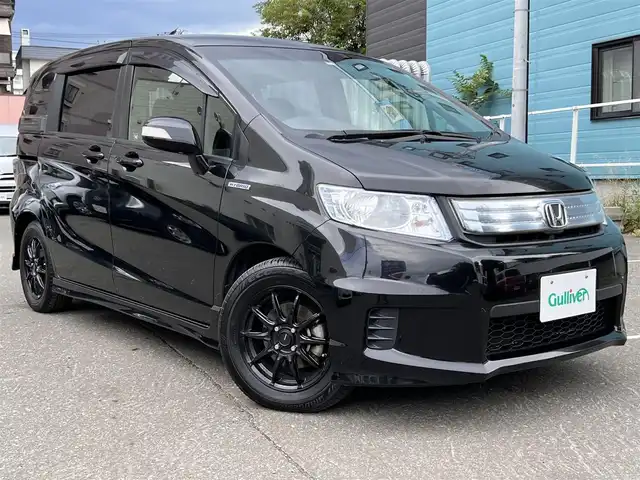 ホンダ フリードスパイクハイブリッド ハイブリッド ジャストセレクション 14年式 平成26年式 プレミアムスパークルブラックパール Id 中古車検索のガリバー