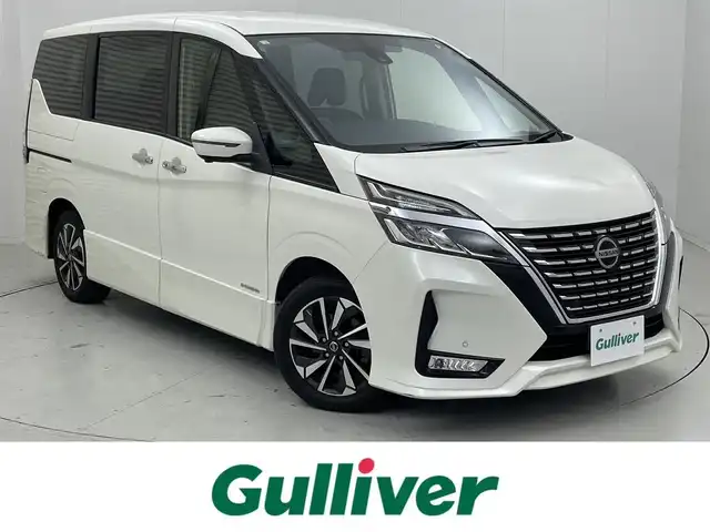 日産 セレナ ハイウェイスター V 茨城県 2020(令2)年 3.7万km ブリリアントホワイトパール エマージェンシーブレーキ/プロパイロット/carrozeriaナビ/　　CD/DVD/BT/フルセグTV/アラウンドビューモニター/両側パワースライドドア/LEDオートライト/純正16インチAW/ステアリングスイッチ/アイドリングストップ/プッシュスタート/ETC/禁煙車