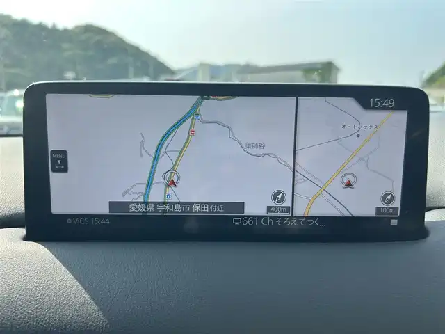 マツダ ＣＸ－８ XD Lパッケージ 愛媛県 2022(令4)年 5.4万km プラチナクォーツメタリック ワンオーナー/4WD/マツダコネクトナビ /・フルセグTV/Bluetooth/USB/全方位カメラ/・バック/フロントカメラ/BOSEサウンドシステム/黒革シート/・D/N席パワーシート/・D席メモリーシート/・前、2列目席 シートヒーター/ステアリングヒーター/前後ドライブレコーダー/パワーバックドア /衝突軽減ブレーキ/レーダークルーズコントロール/レーンキープアシスト/ブラインドスポットモニター/ヘッドアップディスプレイ/クリアランスソナー /オートブレーキホールド/・電動パーキング/2列目サンシェード/アイドリングストップ/電動格納ミラー/・ウィンカーミラー /プッシュスタート/・スペアキー/取扱説明書/保証書