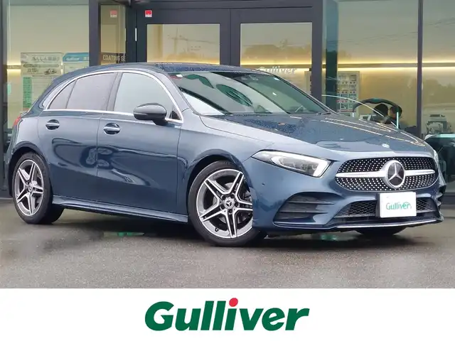 メルセデス・ベンツ Ａ２００ｄ AMGライン 東京都 2020(令2)年 4.6万km デニムブルー レーダーセーフティパッケージ/アクティブブレーキアシスト/アクティブレーンキーピングアシスト/ブラインドスポットアシスト/アテンションアシスト/純正ナビ/バックカメラ/ドライブレコーダー/ハーフレザーシート/シートヒーター/ETC2.0/パドルシフト/純正18インチAW/スマートキー/LEDヘッドライト